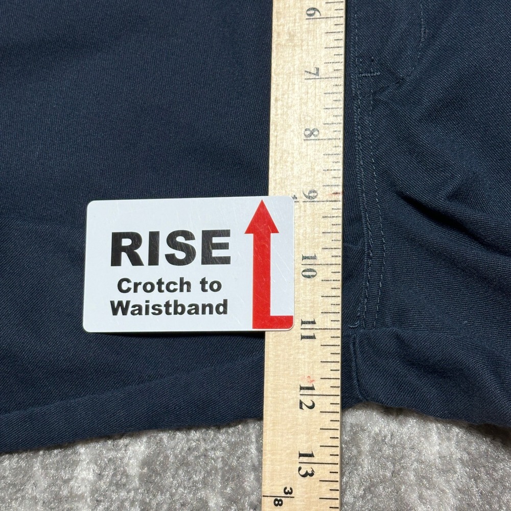 Genuine Dickies Cargo Pants Mens 32x30 Navy Blue Excellent Straight Leg Utility - Picture 10 of 11